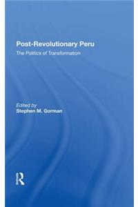 Post-revolutionary Peru