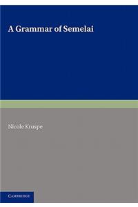 A Grammar of Semelai