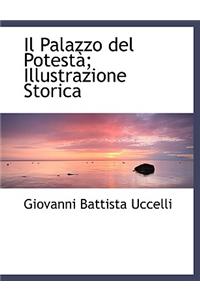 Il Palazzo del Potestan; Illustrazione Storica