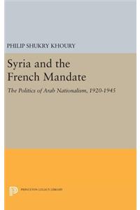 Syria and the French Mandate