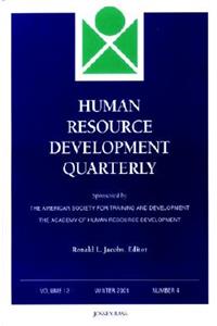 Human Resource Development Quarterly, Number 4, 2001