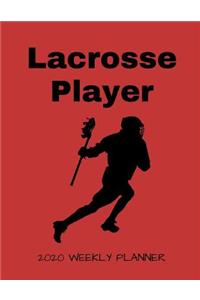 Lacrosse Player 2020 Weekly Planner