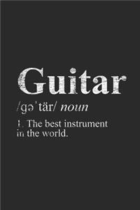 Definition Of Guitar