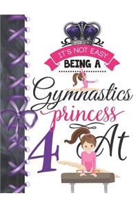 It's Not Easy Being A Gymnastics Princess At 4