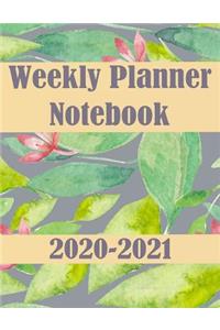 Weekly Planner Notebook 2020-2021