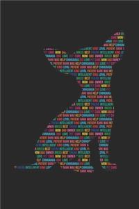 Chihuahua Journal - Chihuahua Notebook 'Word Cloud' - Gift for Chihuahua Lovers