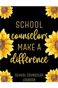 School Counselors Make a Difference Logbook