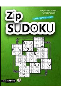 Zip Sudoku with Candidates