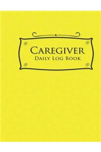 Caregiver Daily Log Book