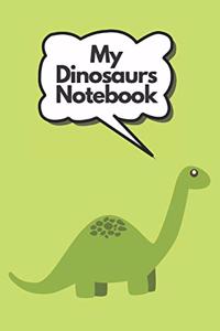My Dinosaurs Notebook
