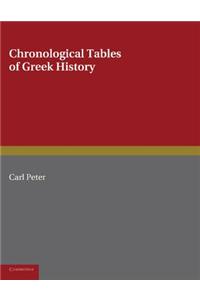 Chronological Tables of Greek History