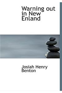 Warning Out in New Enland