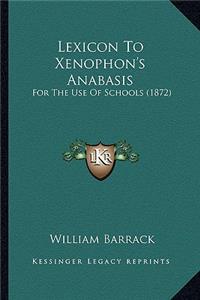 Lexicon to Xenophon's Anabasis