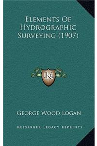 Elements of Hydrographic Surveying (1907)