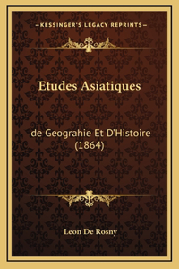 Etudes Asiatiques