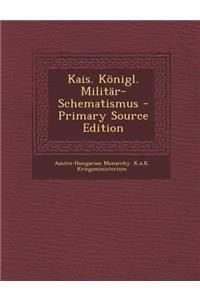 Kais. Königl. Militär-Schematismus