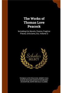 Works of Thomas Love Peacock