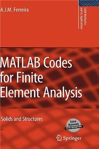 MATLAB Codes for Finite Element Analysis