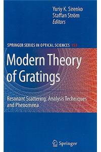 Modern Theory of Gratings