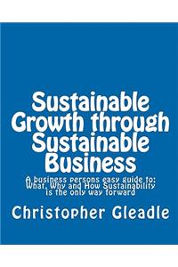 Sustainable Growth through Sustainable Business