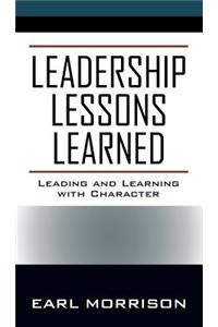 Leadership Lessons Learned