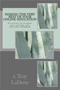 Making the Very Best of your Online-Education