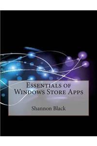 Essentials of Windows Store Apps
