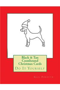 Black & Tan Coonhound Christmas Cards