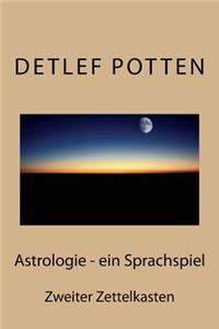 Astrologie - ein Sprachspiel