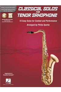 Classical Solos for Tenor Saxophone