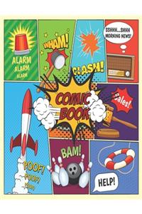 Blank Comic Book For Kids