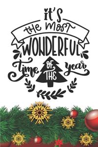 It's the Most Wonderful time of the Year Notebook
