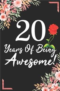 20 Years Of Being Awesome!