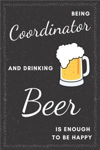 Coordinator & Drinking Beer Notebook