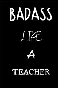 badass like a teacher