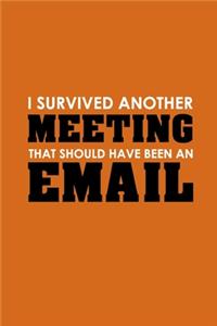 I Survived Another Meeting That Should Have Been An Email