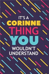 It's a Corinne Thing You Wouldn't Understand