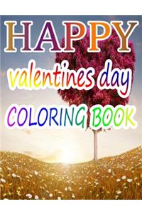 Happy Valentine Day Coloring Book