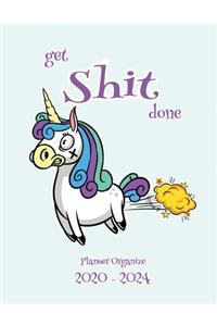 Get Shit Done Planner Organize 2020-2024