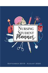 Nursing Student Planner - September 2019 - August 2020