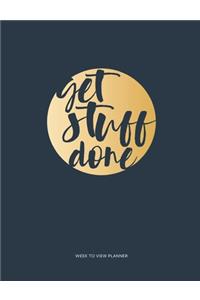 Get stuff done week to view planner