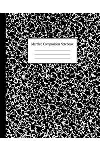 Marbled Composition Notebook