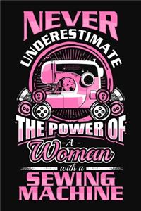 Never Underestimate The Power Of A Woman With A Sewing Machine