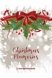 Christmas Memories - 3 Year Keepsake Book