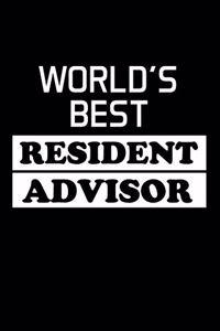 World's Best Resident Advisor