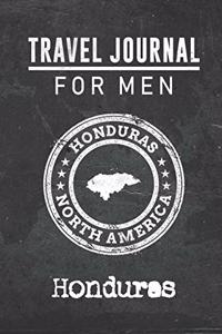 Travel Journal for Men Honduras