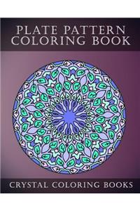Plate Pattern Coloring Book