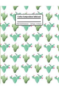 Cactus Composition Notebook