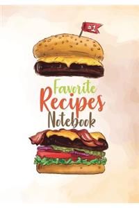 Favorite Recipes Notebook
