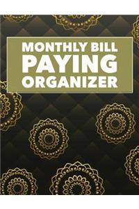 Monthly Bill Paying Organizer